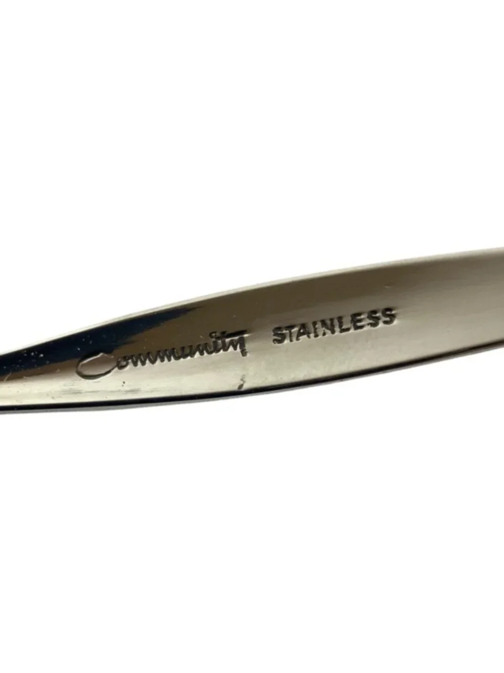 Oneida Community Stainless Venetia Baby Flatware Set 2-Piece Fork Spoon in Box